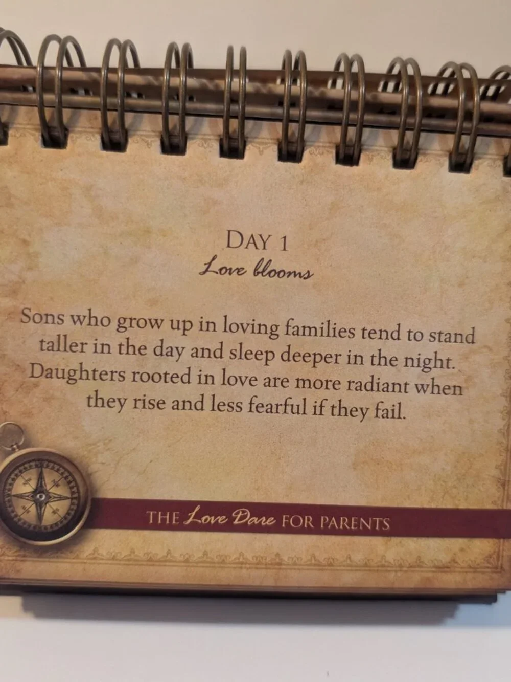 Living the Love Dare Spiral-bound – Perpetual Calendar